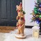 Set of 2 29.25"H Christmas MGO Stacked Gingerbread Man Porch Decor